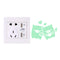 Pig Creative Luminous Switch Sticker Removable Glow In The Dark Wall Decal Home Decor