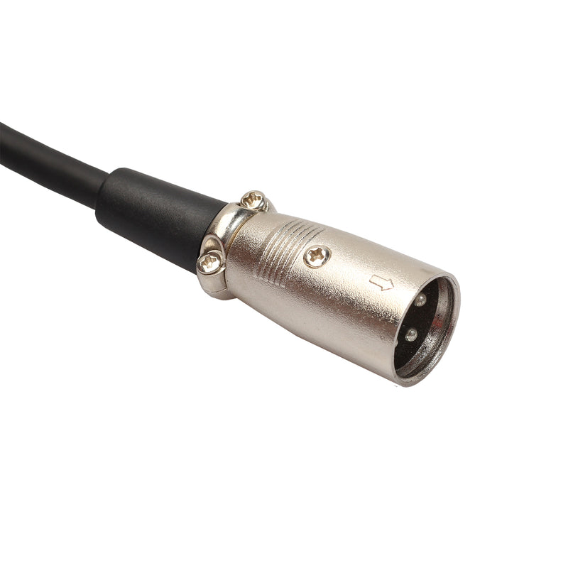 REXLIS 1.8/ 3M 3-Pin XLR Male To XLR Female Microphone Audio Cable