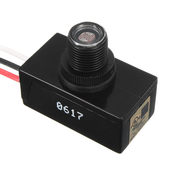 AC 120-277V Smart Photoelectric Induction Switch Light Control Switch Photocell Dusk To Dawn Auto
