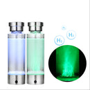 USB Rechargeable Intelligent Hidrogen Rich Water Bottle Ionizer Portable Glass