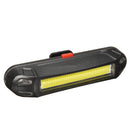USB Rechargeable LED Bicycle Bike Rear Back Tail Light Bright Safety Lights Red/White