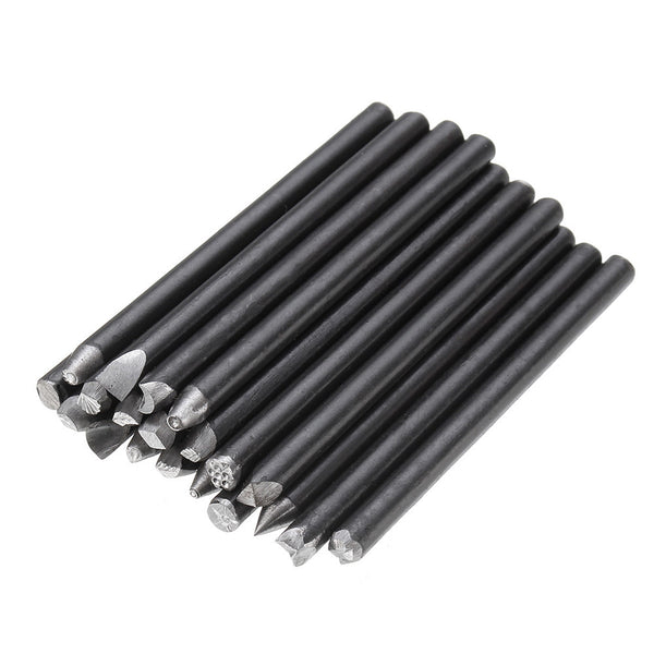 20pcs Assorted Punches for Jewelry Flower Punch Stamp Steel Stamp Punch Tool