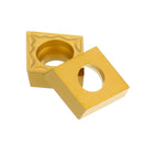 Machifit 10pcs CCMT09T302/04/08-HMP NC3020 Carbide Insert SCLCR Turning Tool Cutter for Ceramic Metal