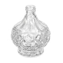 80ml Empty Glass Perfume Spray Bottle Vintage Style Spray Clear Crystal Refillable Bottles