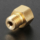 Ruby/Colorless Sapphire 0.4mm V6 High Temperature Nozzle Suit PETG/ABS/PEI/PEEK/NYLON for 3D Printer 1.75MM Filament