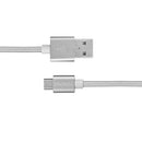 FONENG 1M Alloy Nylon Braid Micro USB Fast Charging Cable Date for Tablet Cell Phone