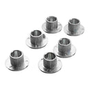 Acoustic Guitar String Semiclosed Tuning Pegs Tuners Machine Heads 6L Chrome