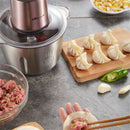 Bear QSJ-B03F1 Household Small Meat Grinder Electric Stainless Steel blender Stir Vegetables