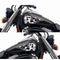 Car Sticker Motorcycle Skull Flame Stripes Gas Tank Vinyl Decals Universal