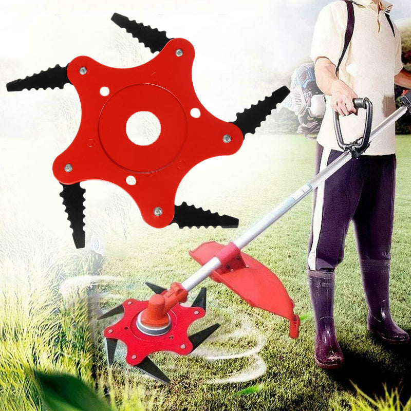 5 Steel Blades Razor Grass Trimmer Head 65Mn Lawn Mower Grass Cutter Brush Cutter Set
