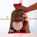 Large Christmas Santa Claus Sack Snowman Children Christmas Gifts Candy Stocking Bag