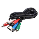HD TV Component Composite 5 RCA AC Stereo Sound Audio Video Cable Cord for XBOX
