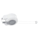 13x2m Wall-Mounted Clothesline Retractable Double Reel Outdoor Indoor Clothes Drying Line