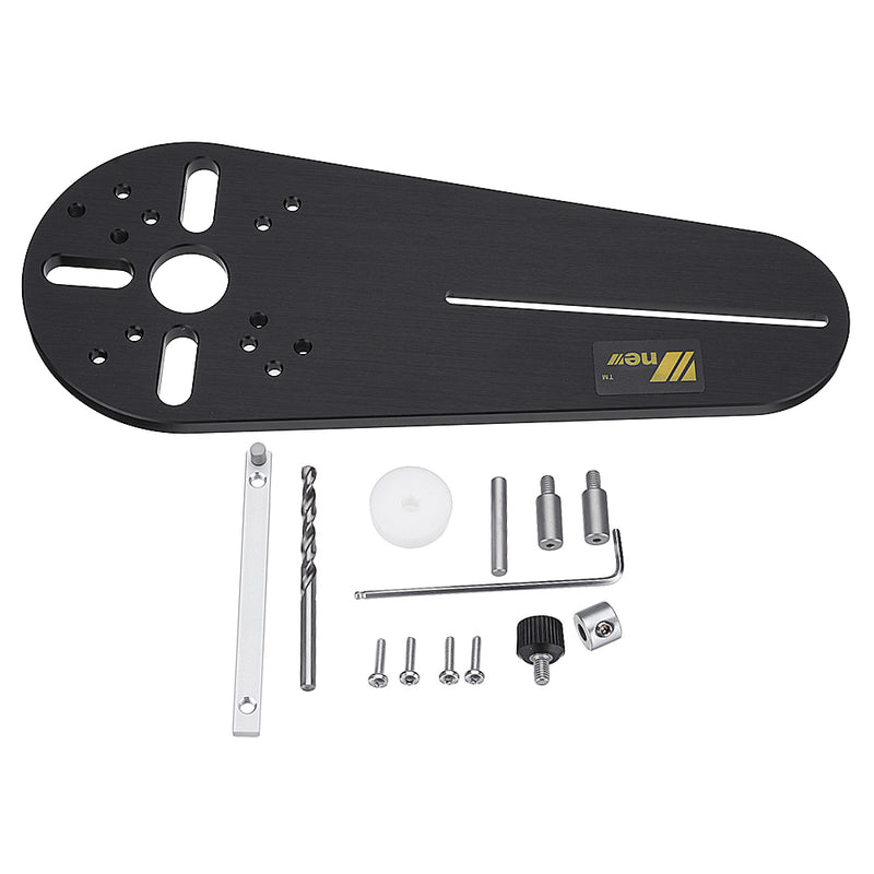 Circle Cutting Jig for Bosch Makita Electric Hand Trimmer Wood Router Woodworking