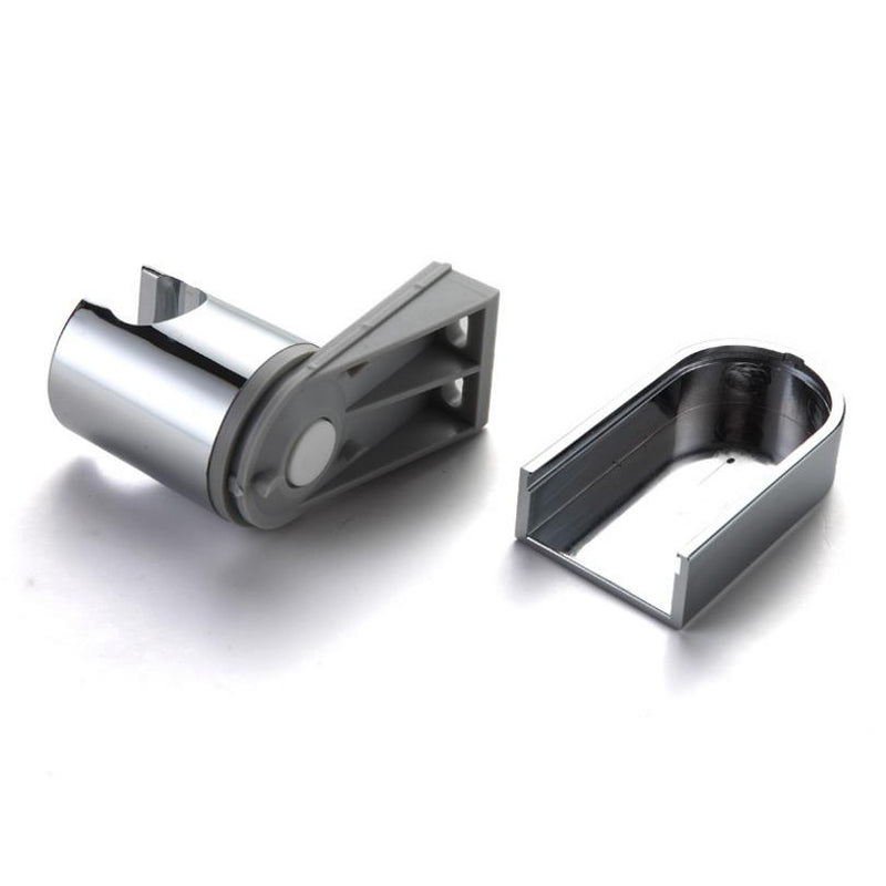 ABS Chrome Handheld Shower Head Bidet Sprayer Holder 360 Rotatable Adjustable Bracket Base