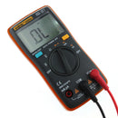 ANENG AN8004 Orange Digital 2000 Counts Auto Range Multimeter Backlight AC/DC Ammeter Voltmeter Resistance Frequency Capacitance Meter + Test Lead Set
