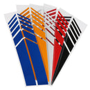 2pcs Car Rear View Mirror Cover Stickers Vinyl Stripe Decal Emblem KK for Mercedes