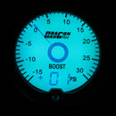 Universal 2 Inch 52mm PSI Turbo Boost Gauge Digital LED Light Display Car Meter