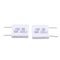 10pcs BPR56 5W 0.22R 0.22 Ohm 5w Non-inductive Ceramic Cement Resistor Wirewound Resistance