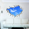 Miico 3D Creative PVC Wall Stickers Home Decor Mural Art Removable Sky Landscape Decor Sticker