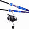 ZANLURE 1.8/2.1/2.4m Carbon Fiber Fishing Rod 2000/3000 Fishing Rod Reel Set Portable Outdoor Fishing Tool