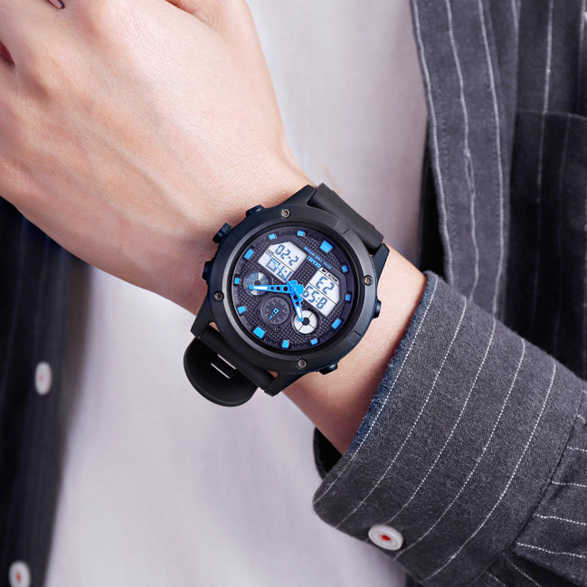 SKMEI 1514 Outdoor Sports 50M Waterproof Chronograph Stopwatch Digital Watch Men Watch