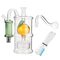 LED Water Pipe High Borosilicate Glass Pipe Bottle Mute Pot