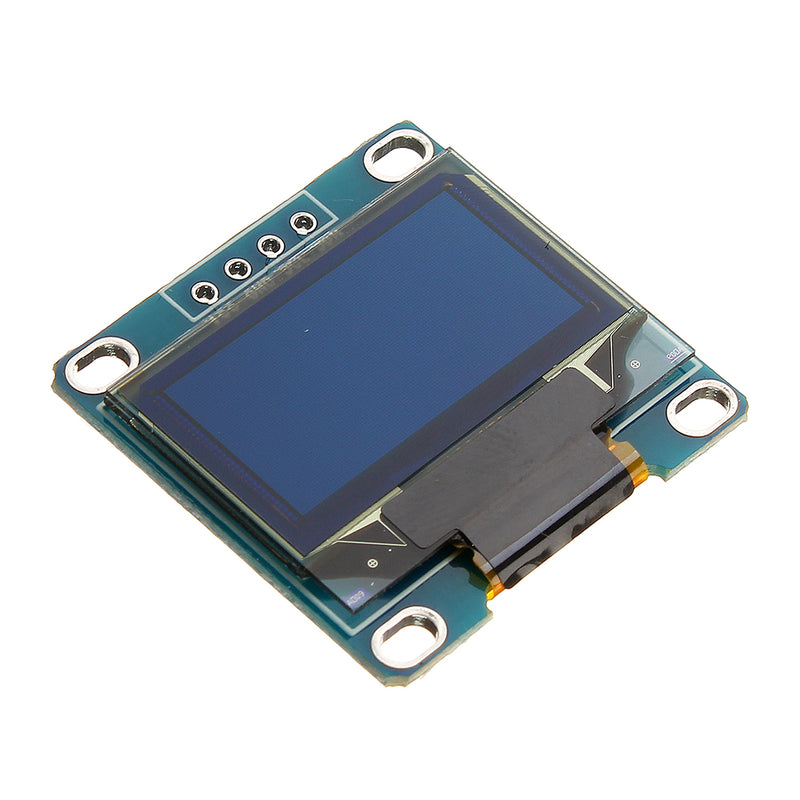 5Pcs 0.96 Inch 4Pin IIC I2C SSD136 128x64 DC 3V-5V Blue OLED Display Module For