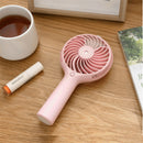 Portable Mini-USB Electric Spray Fan USB Rechargeable 3 Speed Level Desktop Humidifier Cooling Fan