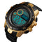 SKMEI 1480 Men Fashion Luminous Display Alarm Clock Compass Calories Distance Modes Smart Digital Watch