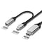 Bakeey USB-C Adapter Converter to 4K HD Display Port + 100W Type-C PD Charging Port for Smart Phone Tablet Laptop MacBook