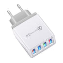 Bakeey 3.1A 4USB LED Light Fast Charging USB Charger Adapter For iPhone 8Plus XS 11Pro Huawei P30 Pro Mate 30 Oneplus 7
