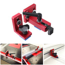Fixed T-Slot Miter Track Stop Chute Stopper 30/45 Manual Woodworking DIY Tools