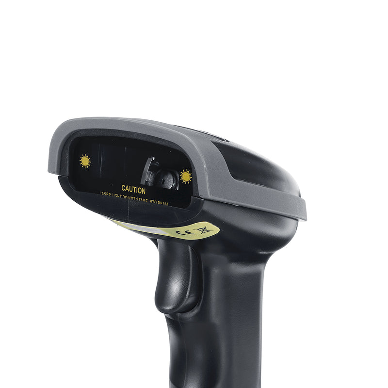 2 in 1 2.4G Wireless Wired Barcode Scanner Handheld Scanning Bar Code Reader