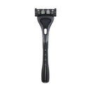 Minleaf ML-HR1 Ultra-smooth Manual Beard Shaver Razor 5+1 Layers Precision Edging Blades Hair Shaving Tool Vitamin E & Aloe Vera Lubrication Strip with Blade Protector