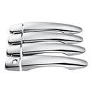 8pcs Chrome ABS Car Door Handle Cover Trim For Nissan Qashqai J11 2014-2018