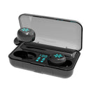 Mini Portable TWS Earbuds Wireless bluetooth 5.0 Earphone LED Display IPX7 Waterproof Headphone with Mic