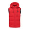 Electric Winter Warm Heated Waistcoat USB Charging Cotton Intelligent Heating Hooded Jacket Clothing