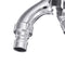 Wall Mount Single Cold Washing Machine Faucet 1/2'' Double Spouts 2 Handles Water Tap Garden Faucet Bathroom Bibcock Tap