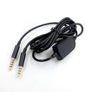 Gaming Headset Earphone Cable for Logitech Astro A10 A40 A50 A30 Smartphone Audio Cable Cord Inline Mute Volume Control Cables