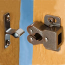 Silver Roller Catch Cupboard Cabinet Door Latch Twin Double Catches with Screws