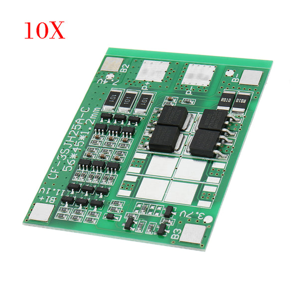 10pcs DC 12V 12A Three String Battery Protection Board Panels Solar Street Lights