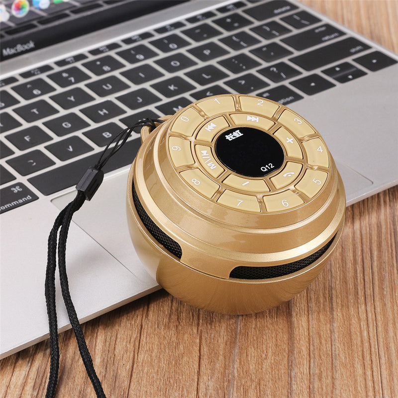 Portable Mini Wireless bluetooth Speaker TF Card FM Radio Handsfree Music Speaker with Mic