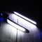COB 360 Rotating 18650-2000mAh Indicator LED Work Light Spiral Switch Stepless Dimming