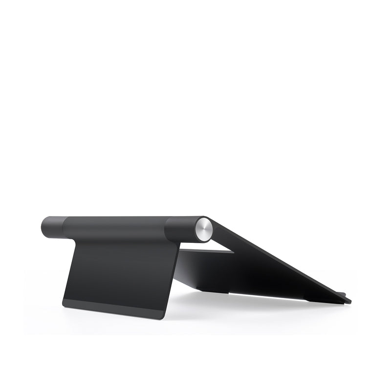 UPERGO AP-1L Foldable Laptop Stand Metal Aluminum Alloy Laptop Bracket Adjustable Lifting Riser Portable Cooling Pad for 11-17 inch Laptops