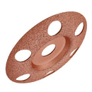 Drillpro 125mm See Through Disc Tungsten Carbide Wood Shaping Dish Wood Carving Disc for Angle Grinder