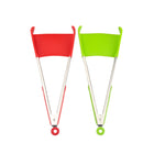 Honana BBQ 2-In-1 Collapsible Kitchen Spatula And BBQ Tong Non-Stick Stainless Steel Frame