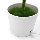 Mini Artificial Bonsai Fresh Anion Desktop Ionizer Air Purifier For Home Office