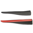 2Pcs Universal Car Carbon Fiber Anti-rub Bumper Corner Scratch Guard Protector