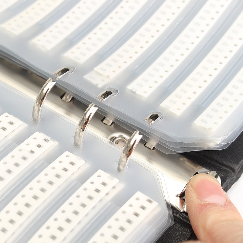 5525PCS 221 Values 0805 Chip Resistors SMD 1% 0-20M Assortment Kit Sample Book